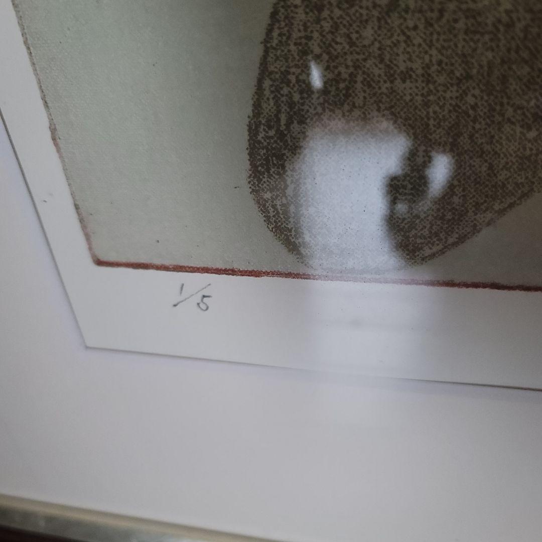 黒木周　絵画　版画　エディションナンバー1　リトグラフ