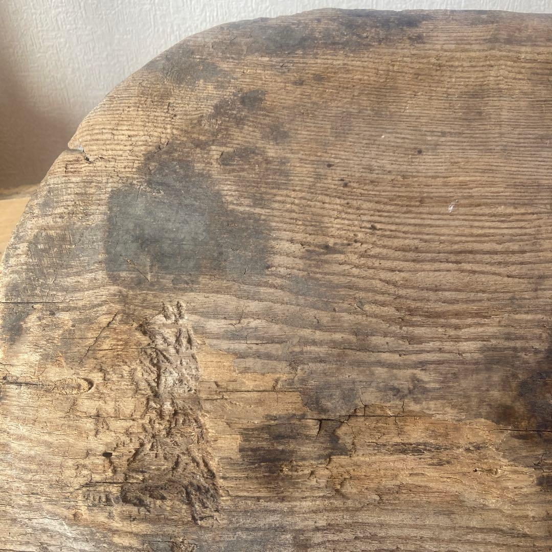 李朝　敷板　台座　ソバン　木地盆　木工品　古道具坂田　骨董　李朝家具　古物