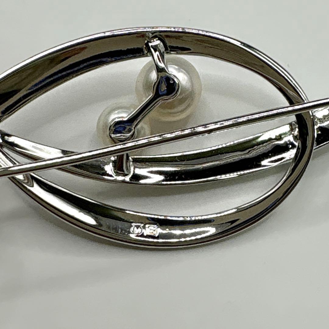 極美品✨皇室御用達 MIKIMOTO ミキモト アコヤ真珠 パール ブローチ