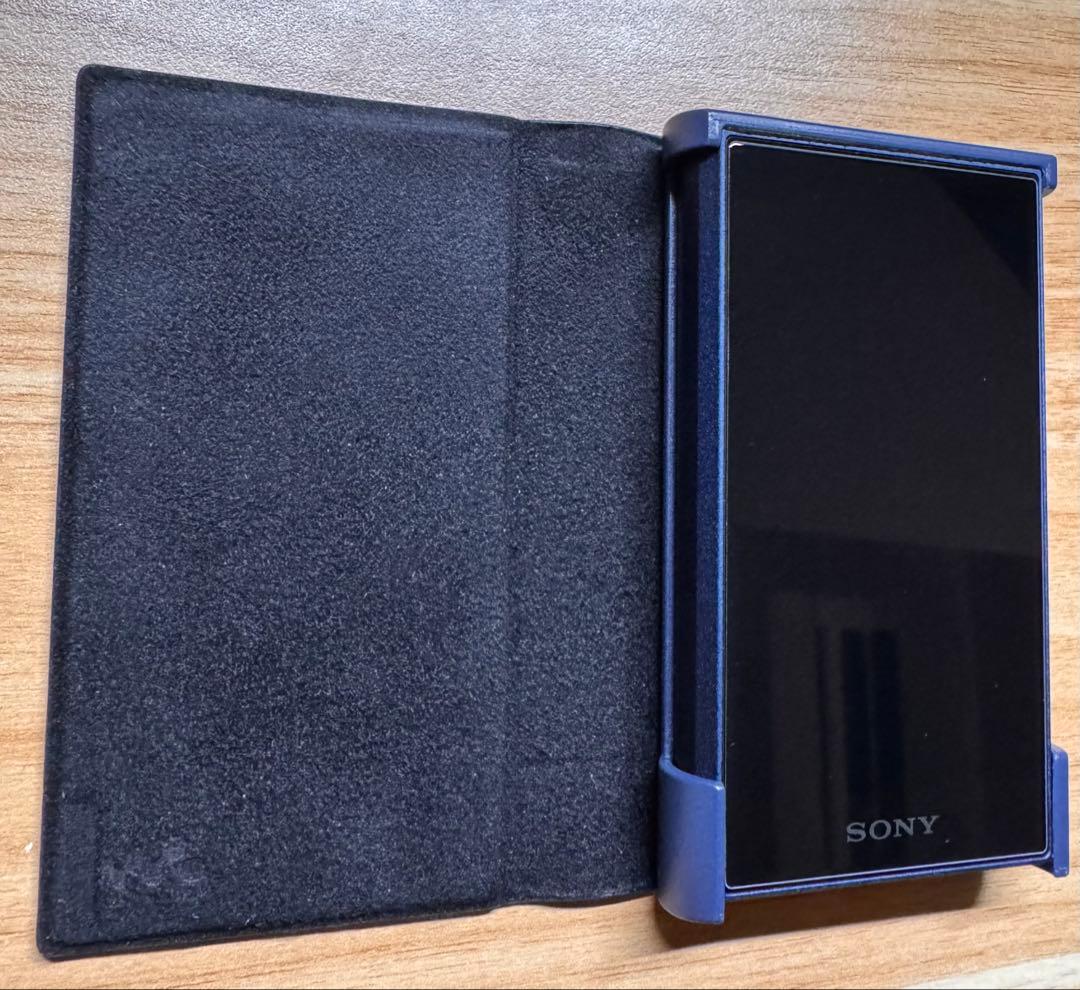【中古・美品】NW-A306 [32GB]　ブルー 専用ケース付き