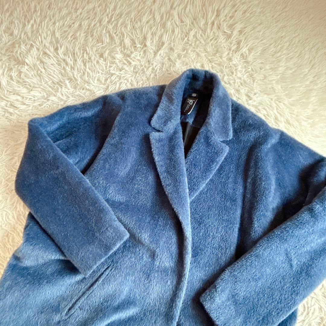 USA MARIA CORNEJO ワイド シャギー 起毛 コート ニューヨーク