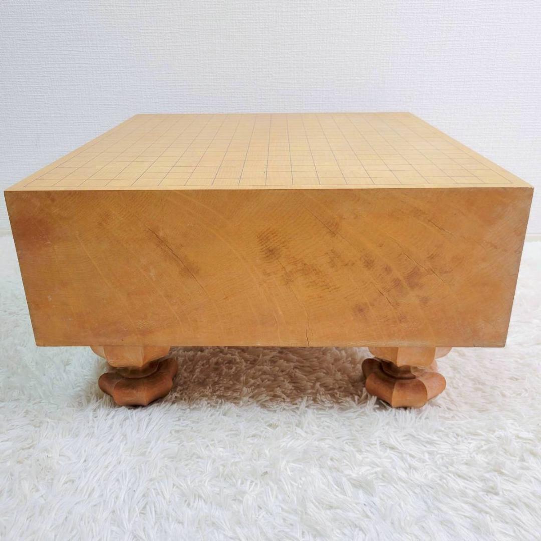 【木製】碁盤 脚あり へそ付き Y4