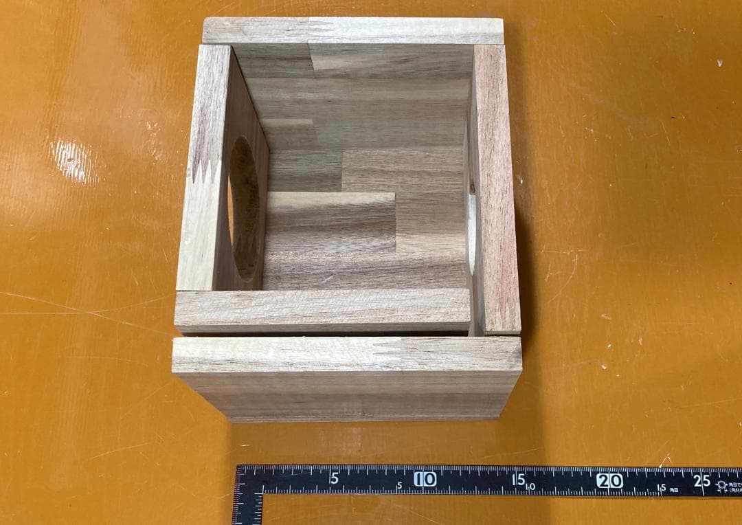 【BS-8・組立キット】長岡鉄男氏設計 バスレフ エンクロージャー 開口変更可