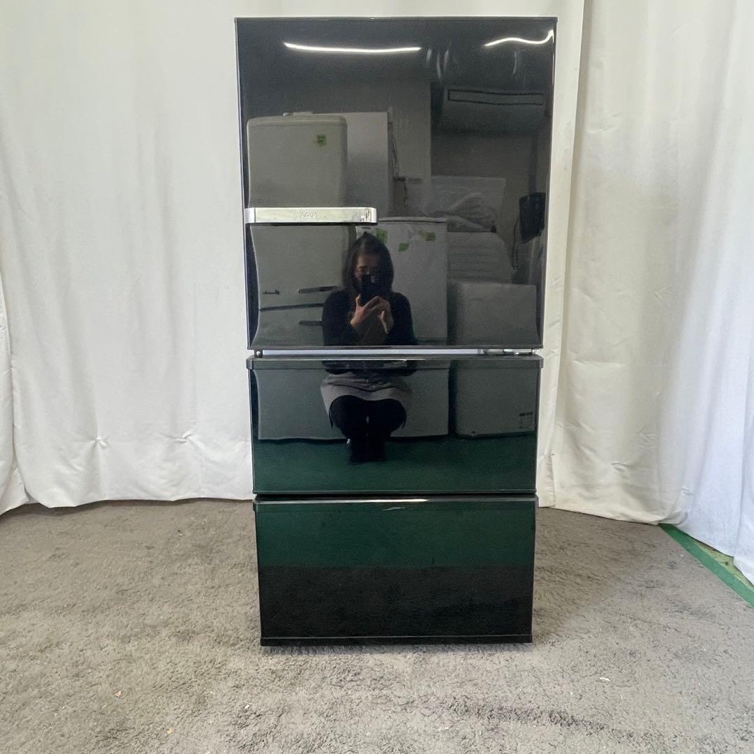 ベン 457冷蔵庫 238ℓ 大きめ 黒 アクア 中古　安い　設置無料