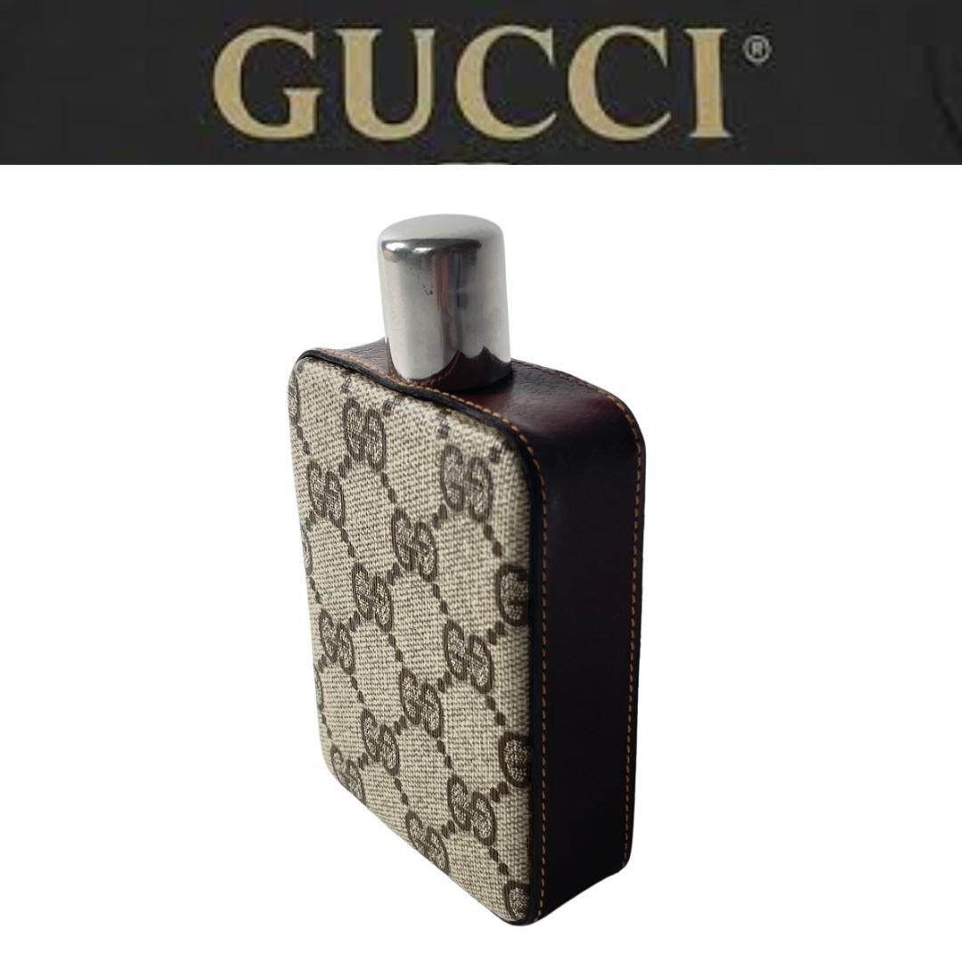 【激レア】GUCCI グッチ スキットル ウイスキーボトル ヴィンテージ