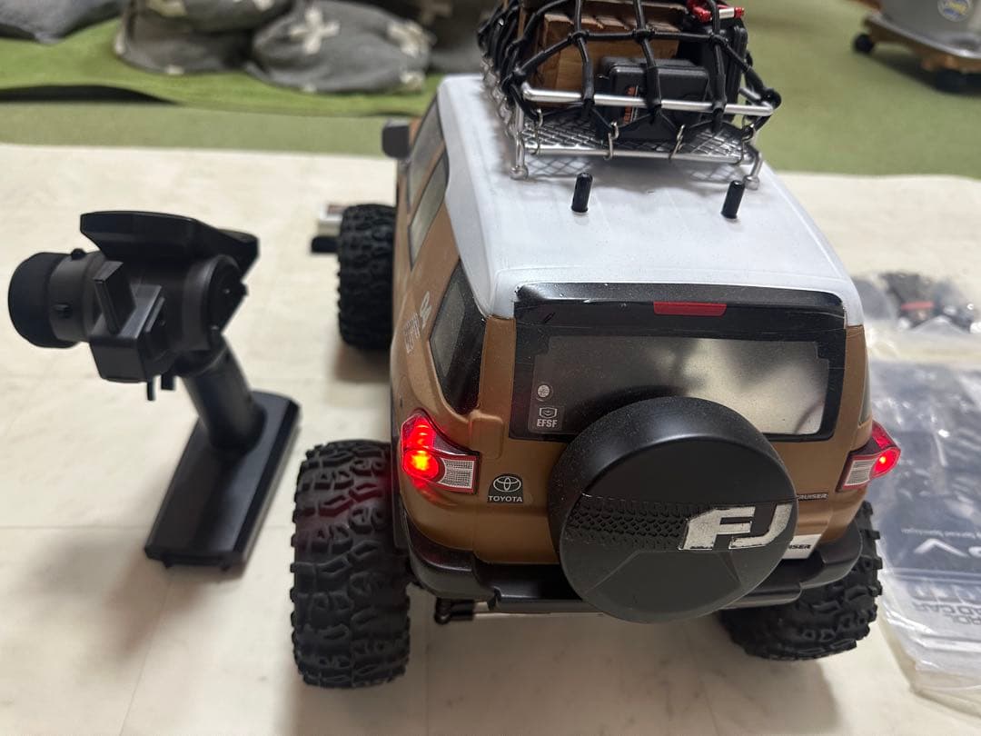 タミヤラジコン　CR-01 クローラー4WS仕様 フルセット　3PVフタバプロポ