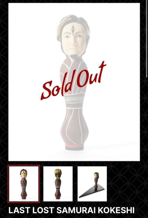 studio Candy Foxx こけし　既存4種類