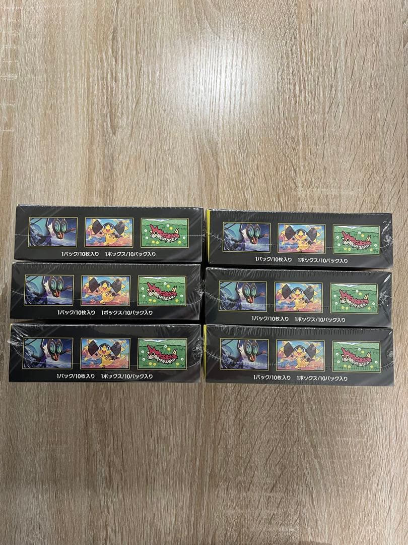 【新品未開封】ポケモンカードゲーム MEGAドリームEX 6BOX シュリンク付