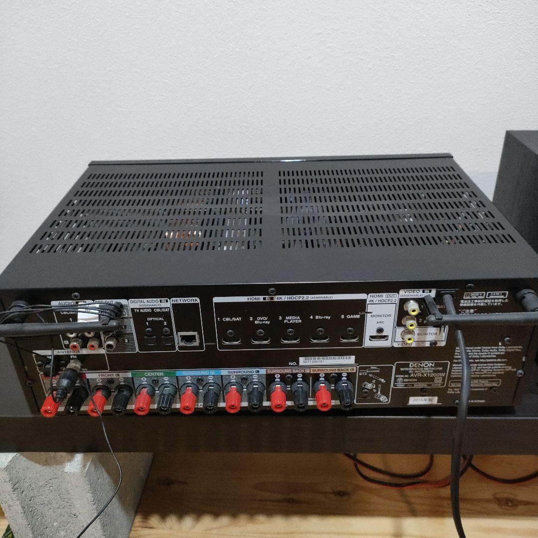 DENON AVアンプ AVR-X1200　7.2ch