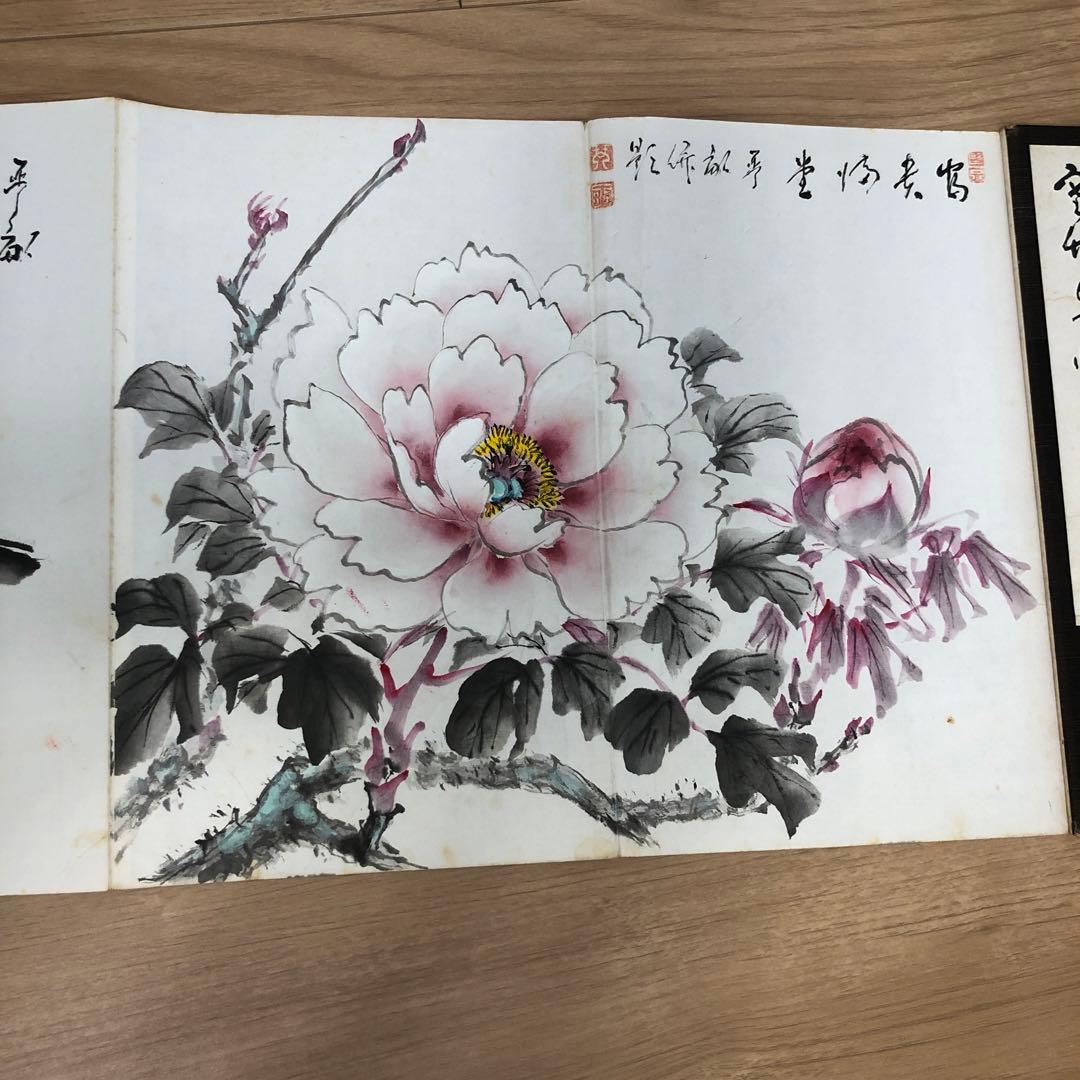 掛け軸　絵帳(1)骨董品　美術品