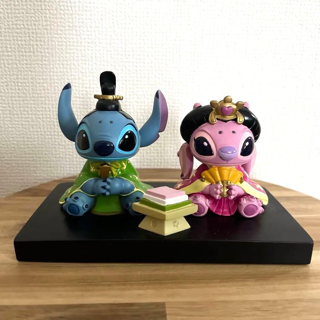 リロ＆スティッチ　スティッチ&エンジェル　雛人形　お雛様　ひなまつり　ディズニー
