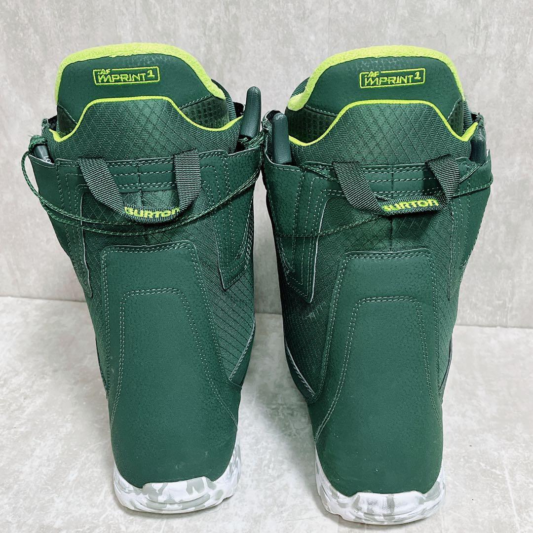 BURTON MOTO-AF スノーボードブーツ 27cm 緑　グリーン　B02