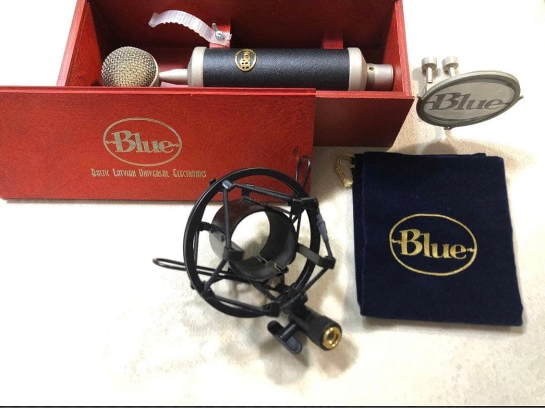 ヴィンテージ⭐︎ babybottle blue コンデンサーマイク