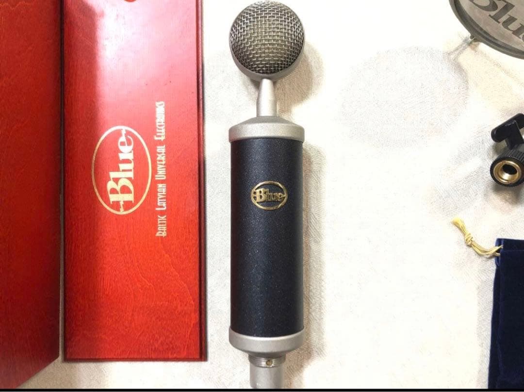 ヴィンテージ⭐︎ babybottle blue コンデンサーマイク