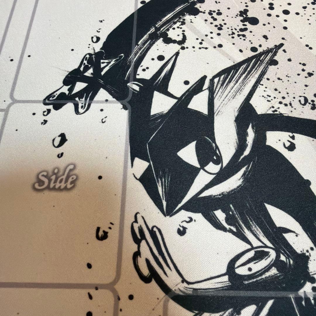 ポケモンカードプレイマット 墨絵列伝　ゲッコウガ&メガジュカイン　美品