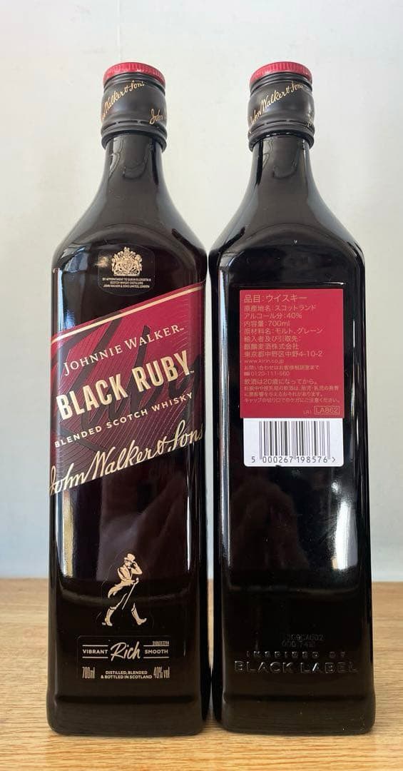 ジョニー・ウォーカー ブラックルビー 6本セット