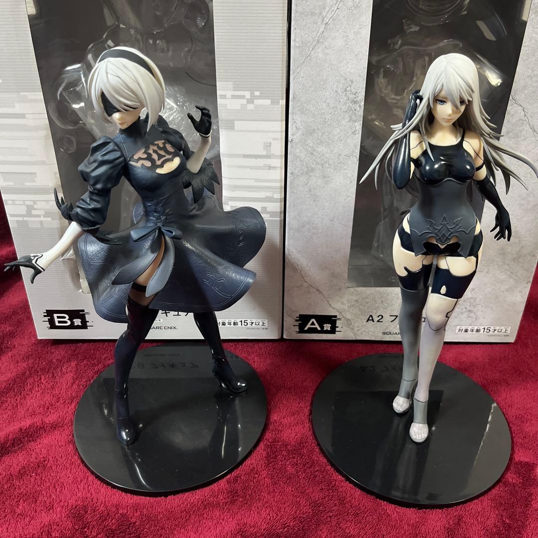 NieR: ニーア 放送記念くじ　A賞 A2 B賞 2B フィギュア　2体セット