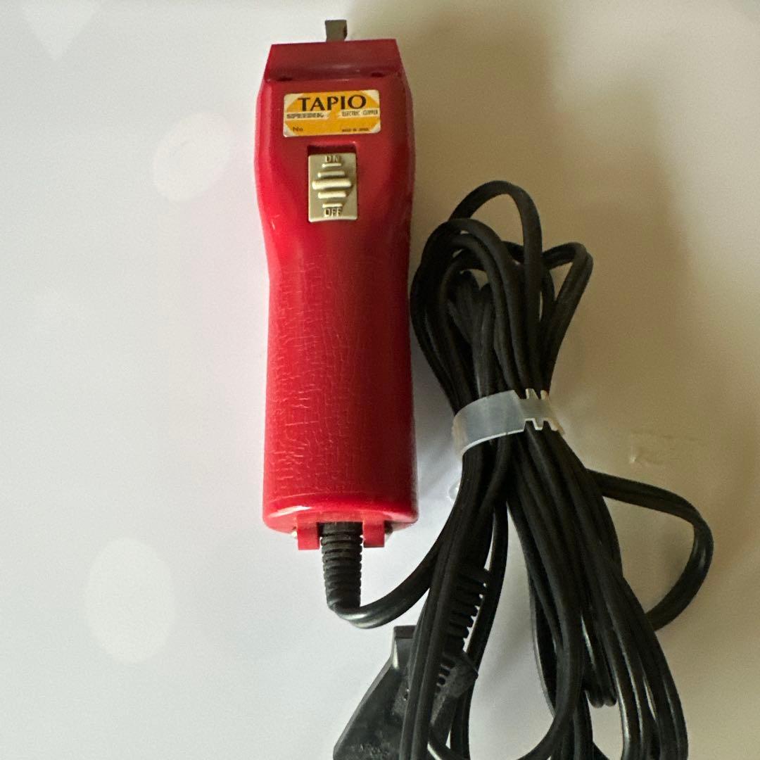 スピーディック　TAPIO バリカン 赤