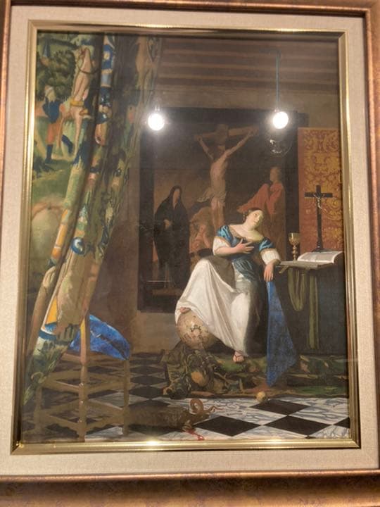 フェルメール「信仰の寓意」