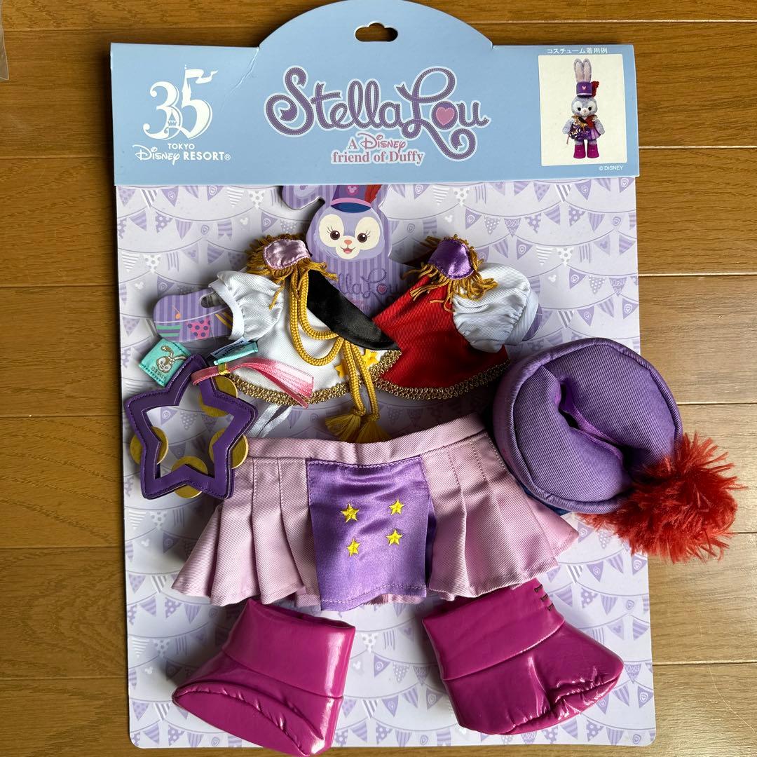 値下げ　ダッフィー　マーチングファン　コスチューム　ダッフィーフレンズ　衣装