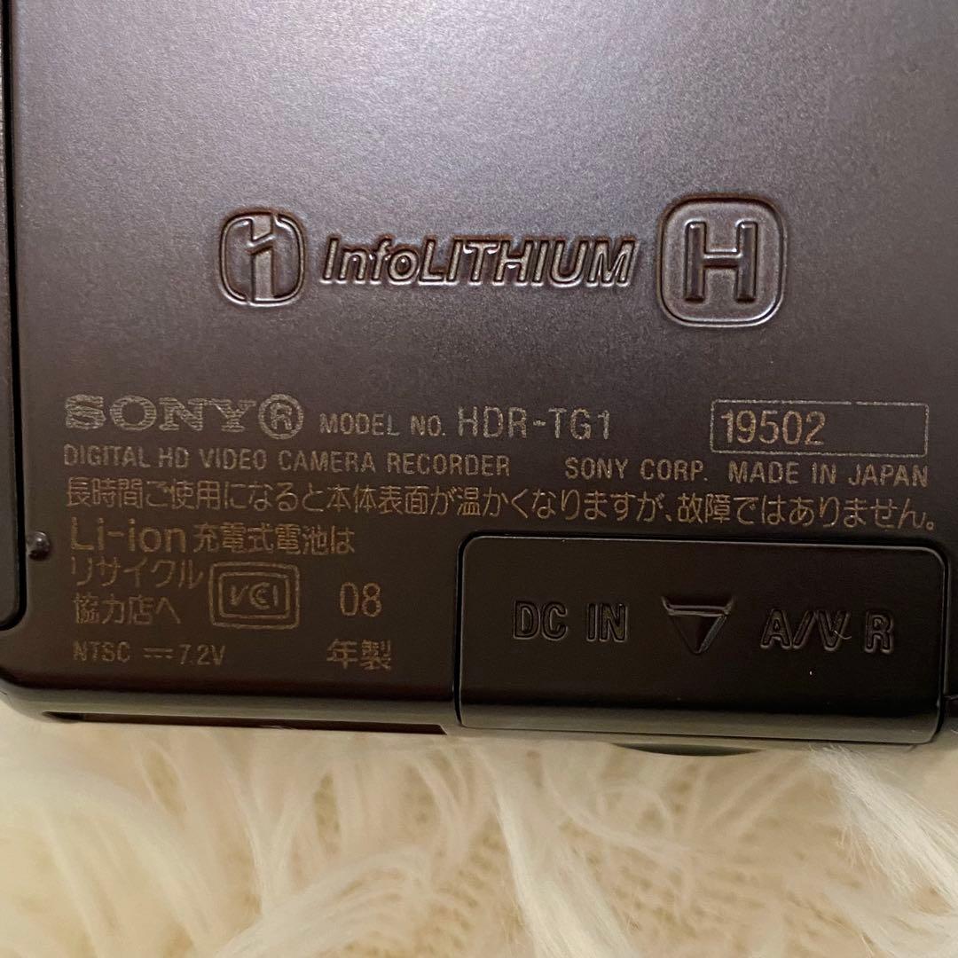 極美品【動作確認済み】SONY Handycam ハンディカム HDR-TG1