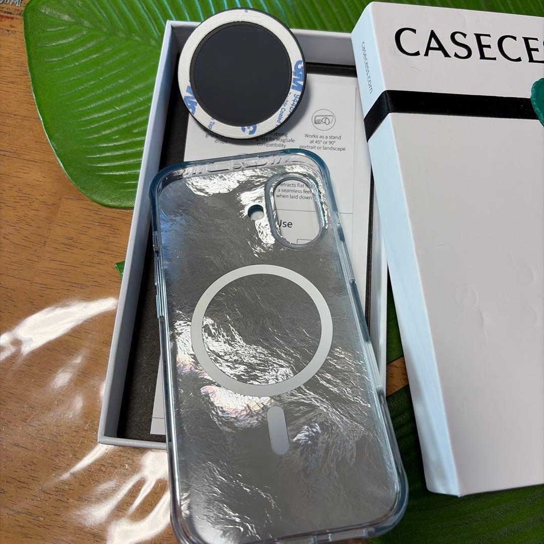 CASECESS 波模様 iPhoneケース