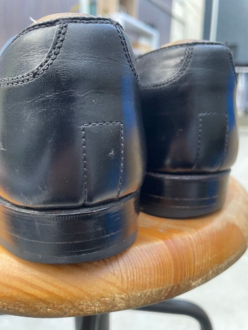 Alden ブラックシューズ　箱あり