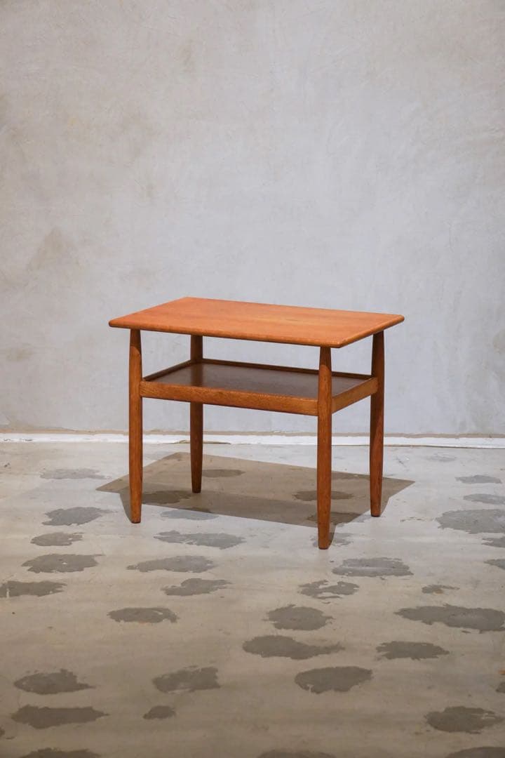 モブラー社製 北欧ヴィンテージ オークサイドテーブル アイヴァン・A・ヨハンソン