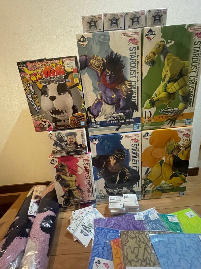 一番くじ ジョジョの奇妙な冒険 フィギュア　コンプリートセット　ラストワン　他