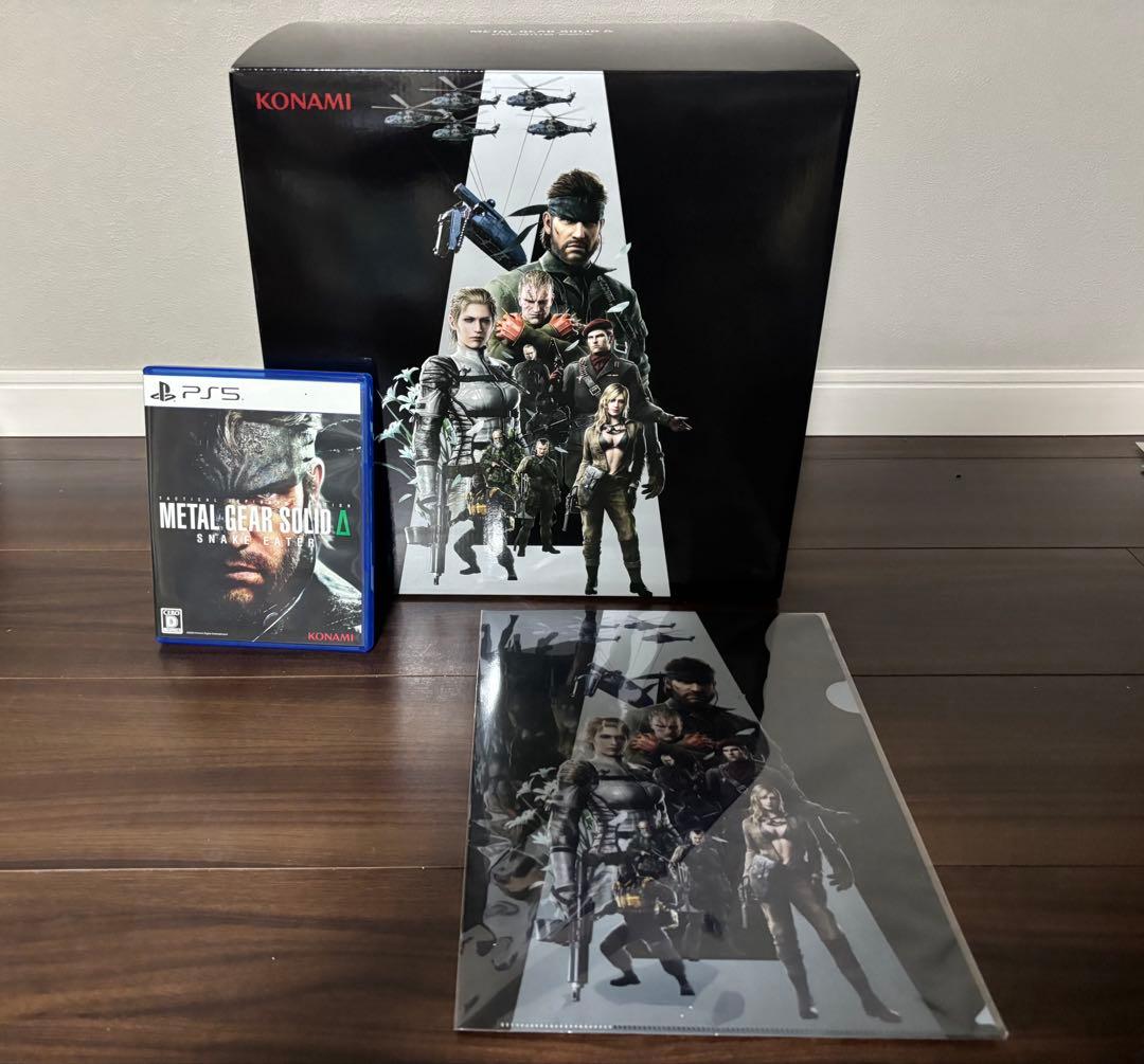 メタルギアソリッドΔ プレミアムパック　バストスタチューなど