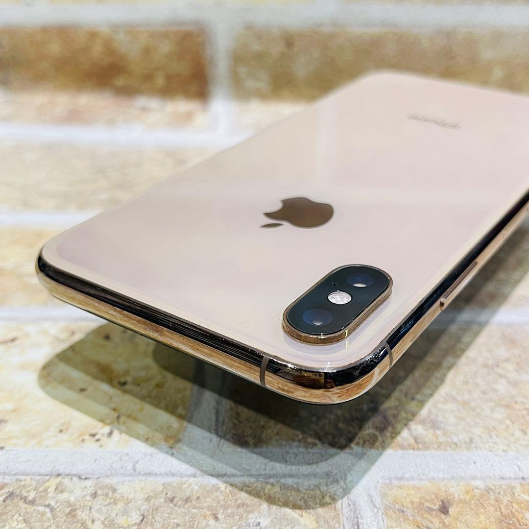 SIMフリー iPhoneXS 256GB ゴールド 電池良好