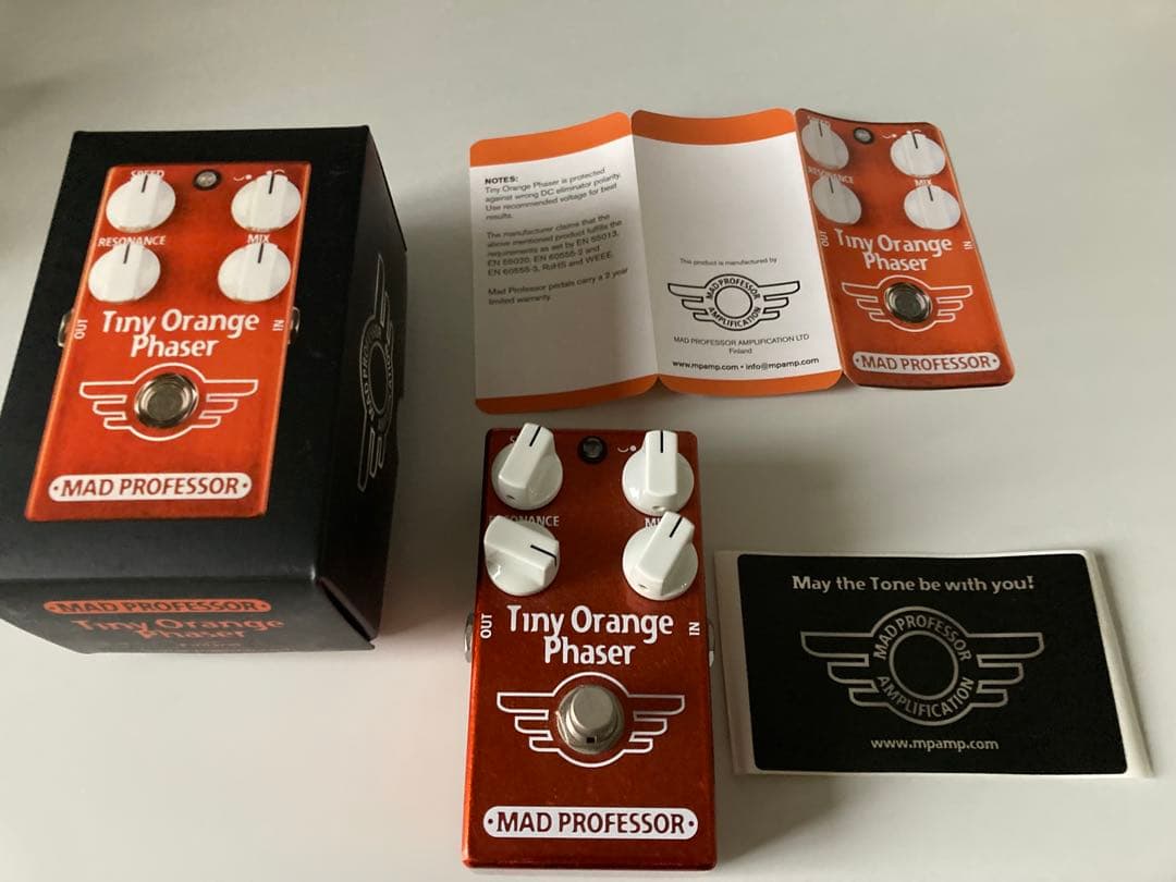 希少MAD PROFESSOR TINY ORANGE PHASER フェイザー