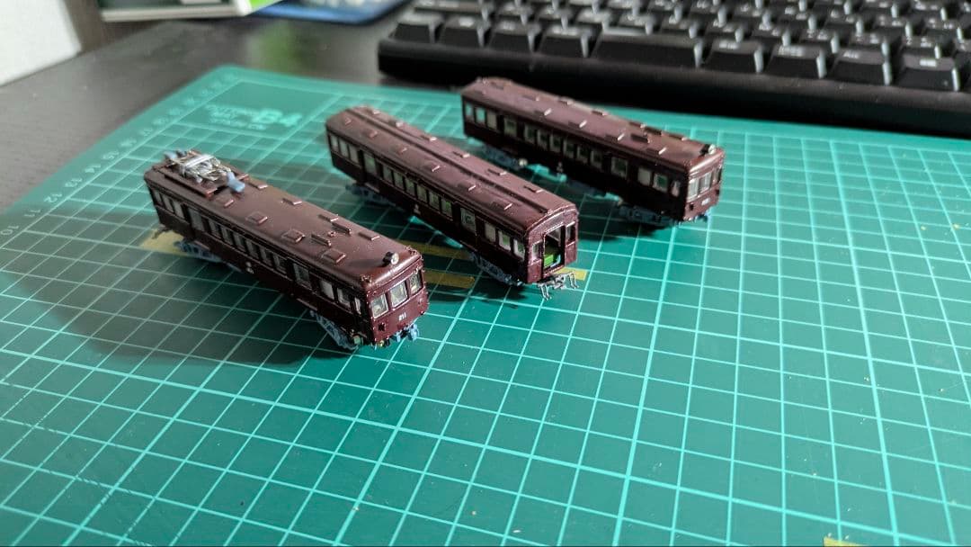 京阪神急行 210系 鉄道コレクション広島電鉄1080形改造品