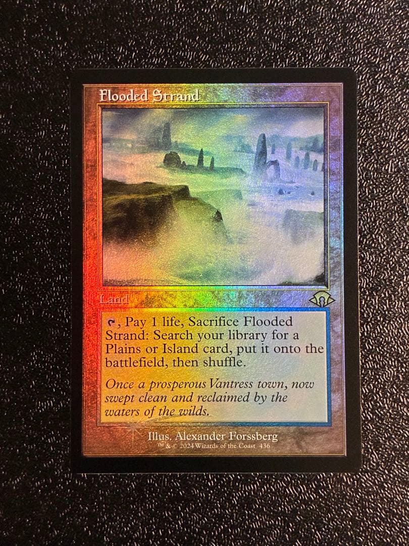 MTG モダンホライゾン3 旧枠Foil 溢れかえる岸辺　英語版