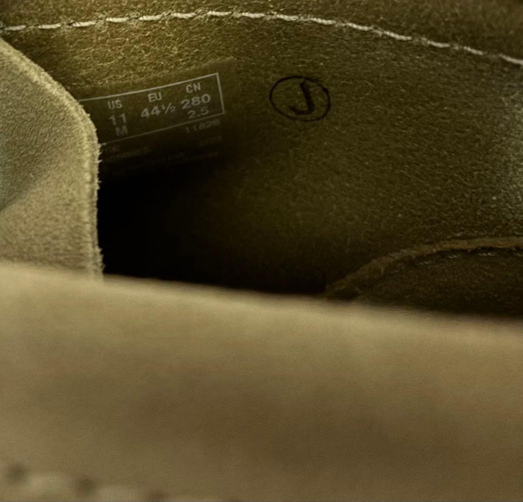 使用回数2回 CLARKS ベージュ ワラビー 28cm