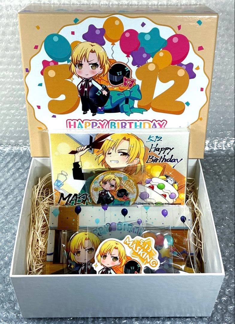 バンドリ！ ガールズバンドパーティ バースデーボックス マスキング