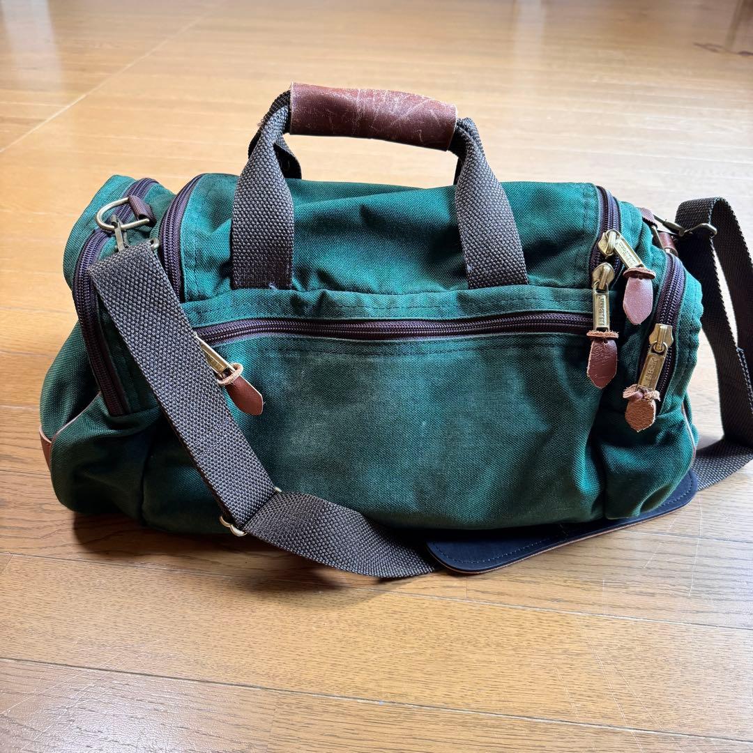 エルエルビーン 80年代 ショルダー ボストンバッグ ビンテージ 古着