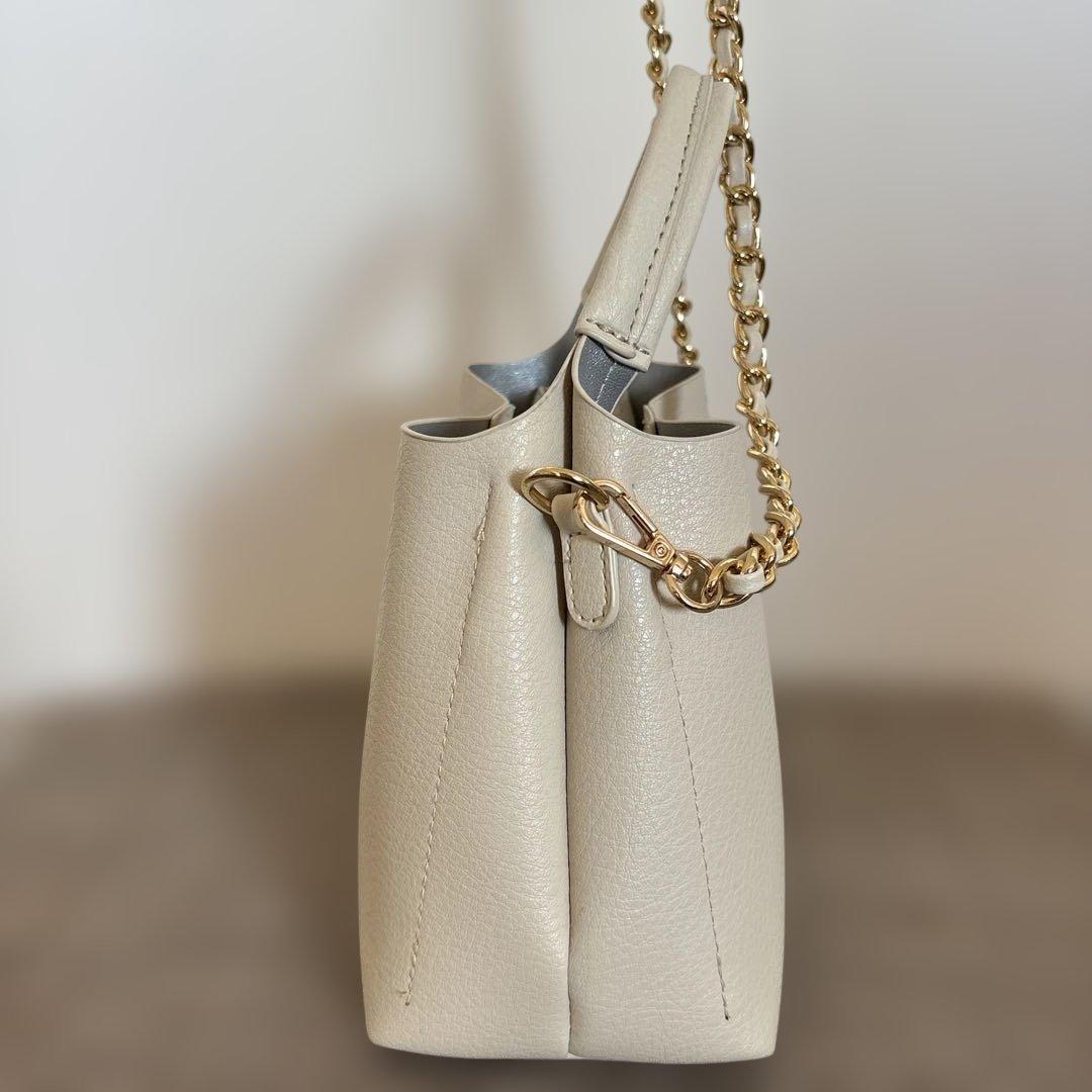 MY GRACY 花刺繍 ミニショルダーバッグ