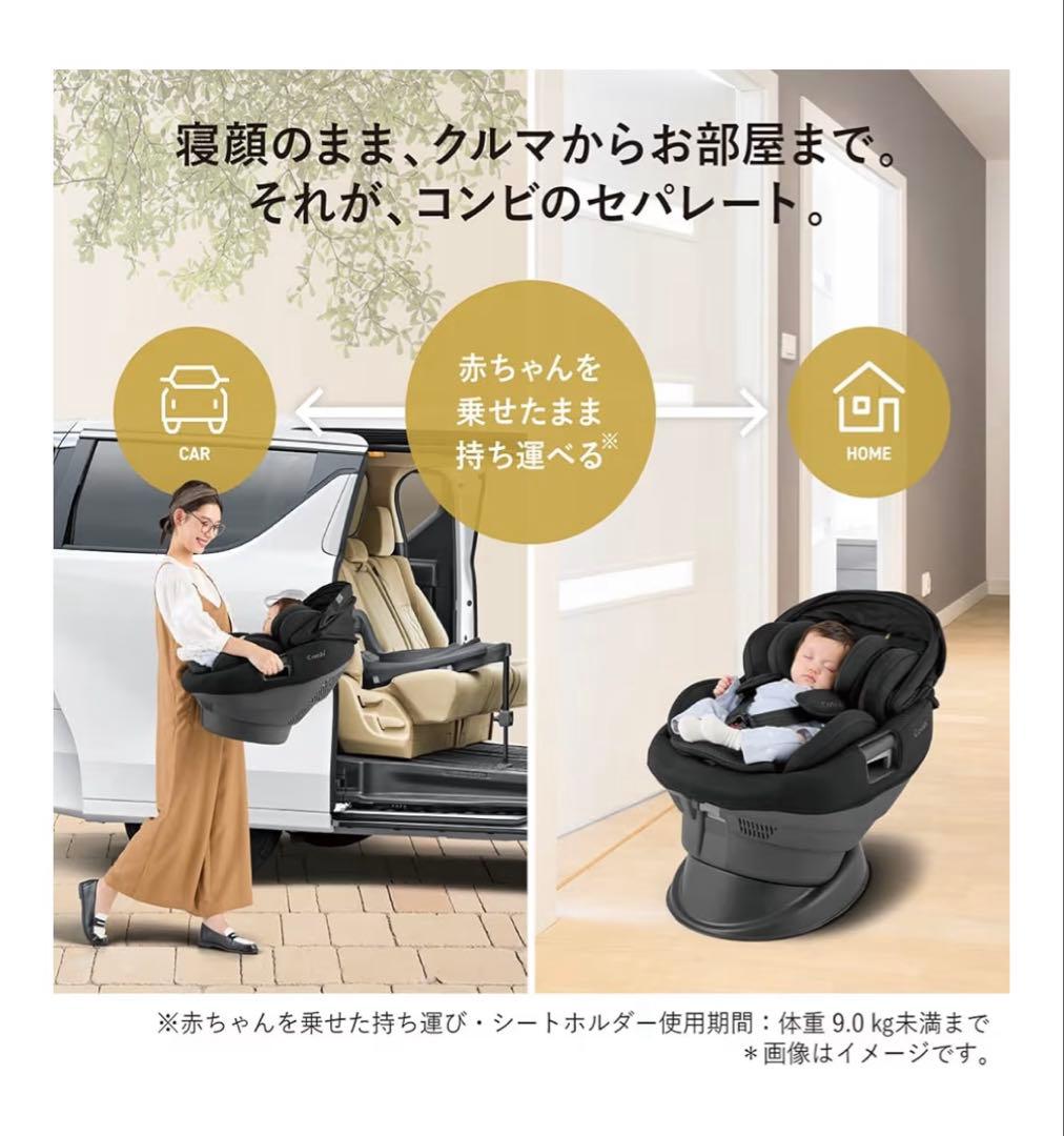 チャイルドシート　コンビ THE S plus ISOFIX エッグショックZD