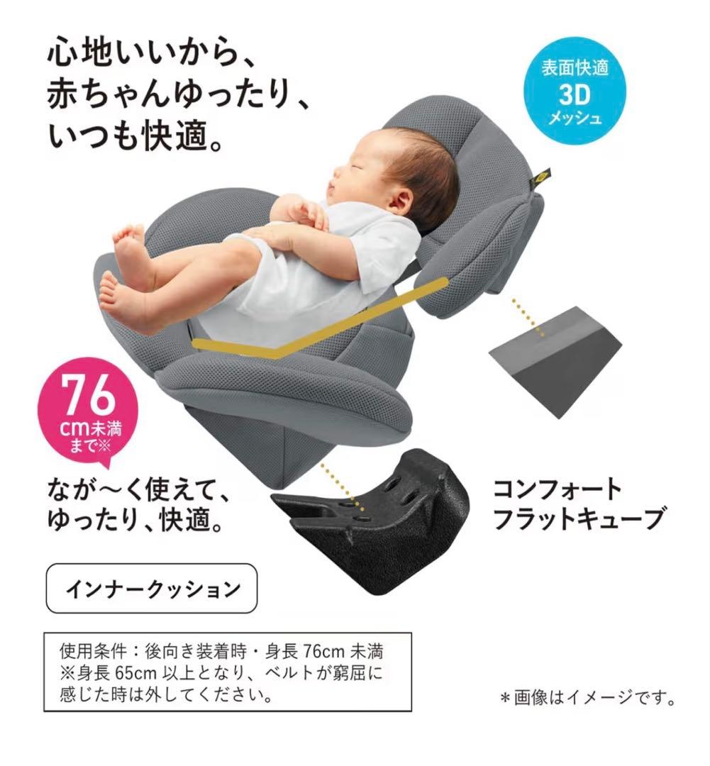 チャイルドシート　コンビ THE S plus ISOFIX エッグショックZD