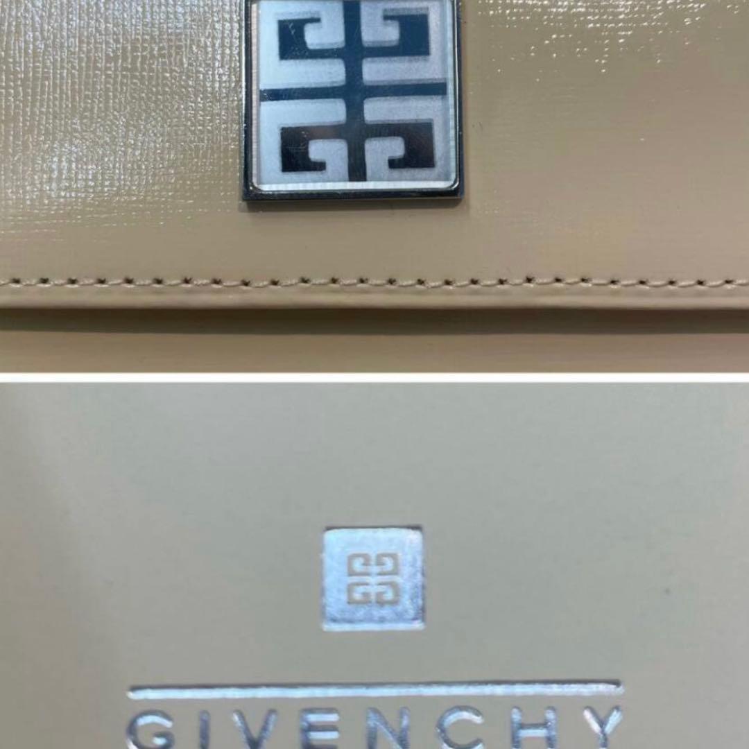 新品未使用　GIVENCHY ジバンシー 二つ折り財布　レザー財布　味岡製