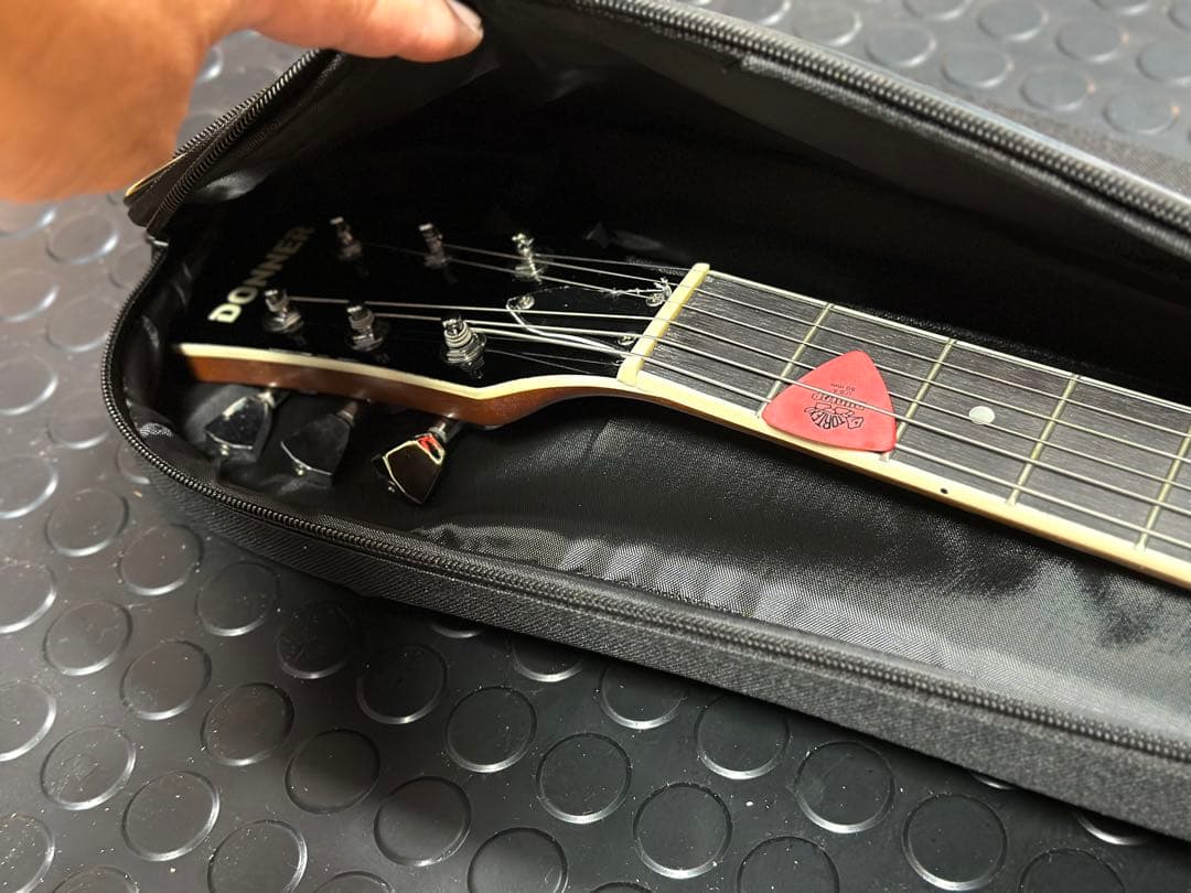 【未使用】Donner エレキギター DL-124 黒