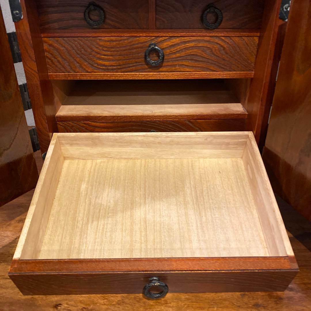 レトロ 時代箪笥 小引き出し チェスト 収納 アンティーク インテリア