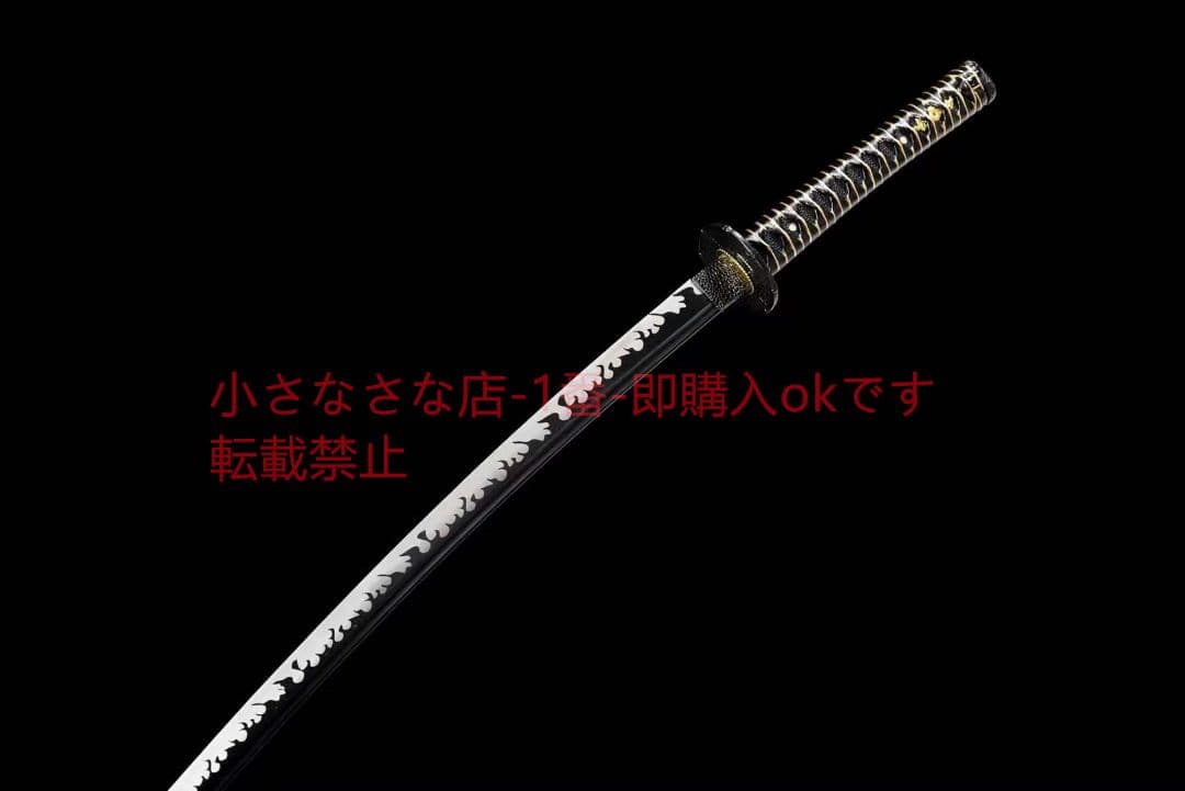 黒金の侍  古兵器 武具 刀装具 日本刀 模造刀 居合刀