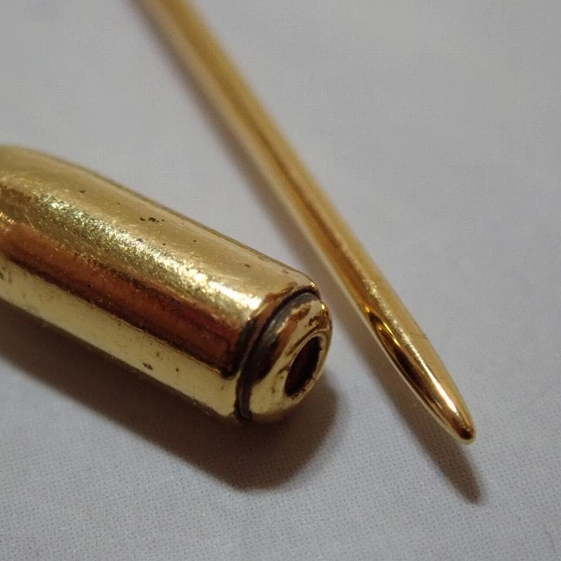 RU-5603　CHANEL　ヴィンテージ　ピンブローチ　フェイクパール