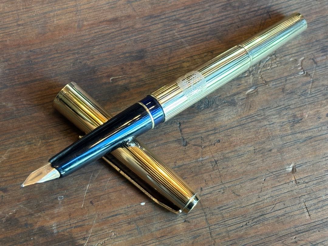 ペリカン 万年筆 ペン先 750 18金 ボールペン 本箱セット ヴィンテージ