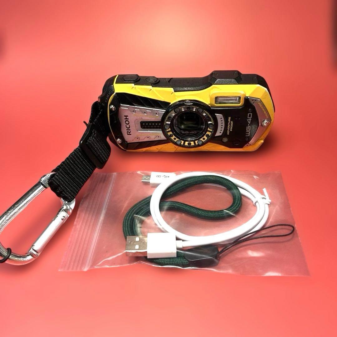 RICOH WG-40 アウトドアに！