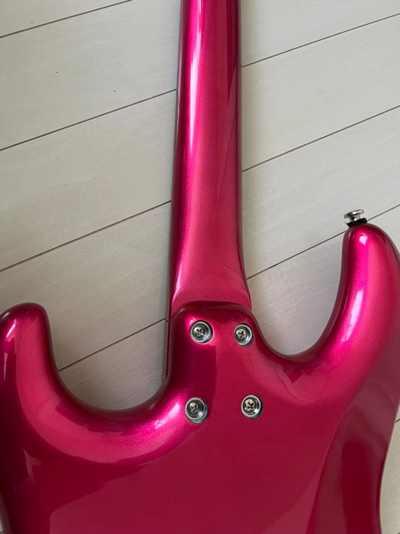 未使用品 GrecoWSR-46/PPKスパークリングピンク　エレキギターグレコ