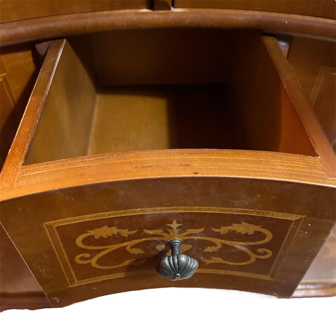 イタリア 家具タロッコ社象嵌デザイン 猫足 ヴェローナ キャビネット