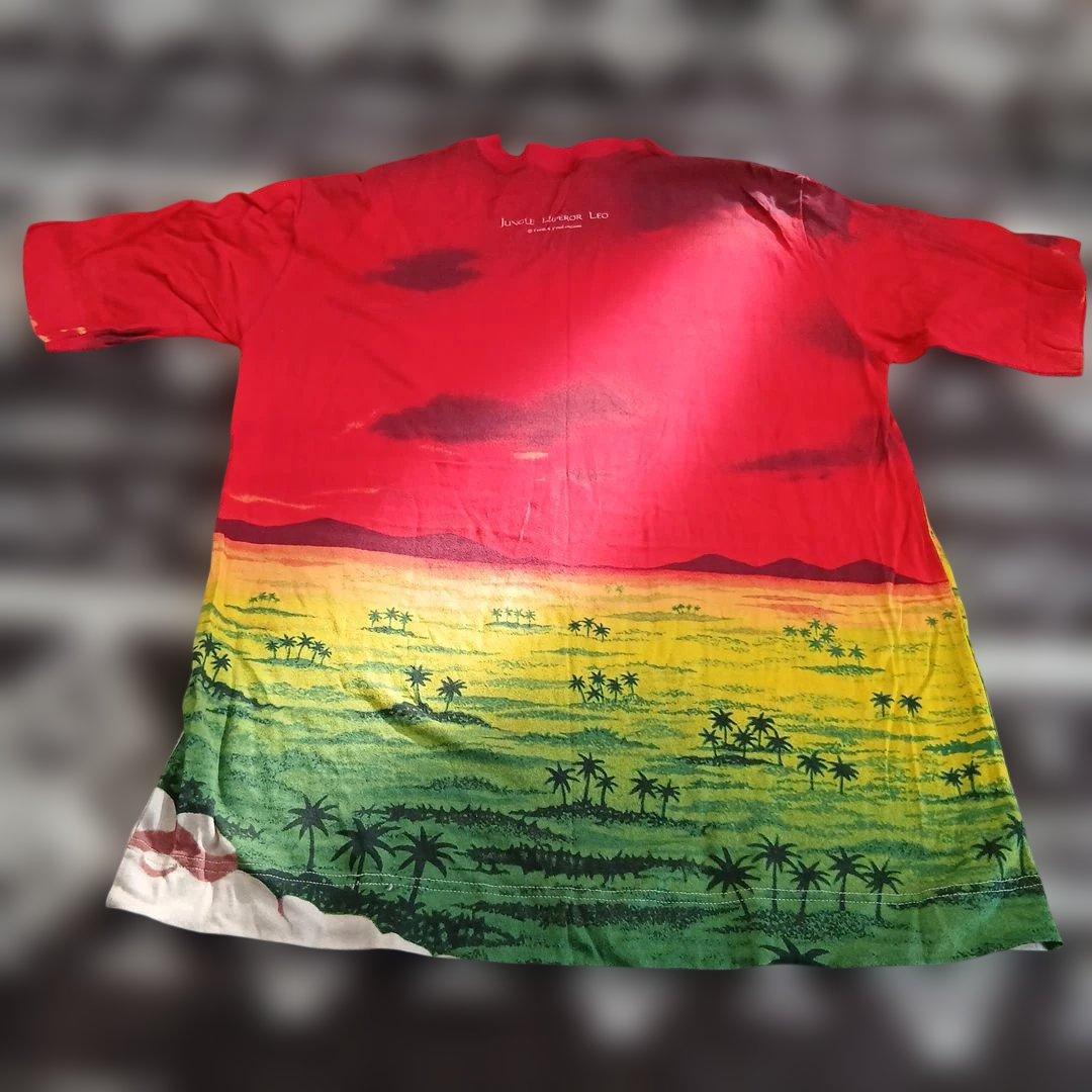 jungle emperor leo アニメキャラクターTシャツ